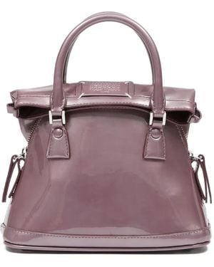 Maison Margiela Mini 5Ac Handtasche - Lila