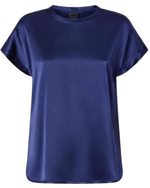 Pinko Farida Short-Sleeved Blouse - Blue