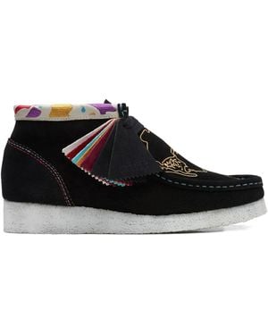 Clarks Wallabee Boots - Black