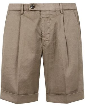 Michael Coal Pantalones cortos con pinzas - Gris