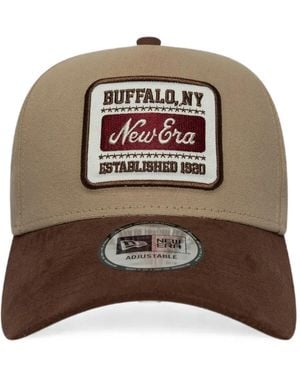 KTZ Logo-Patch Curved-Peak Cap - Brown