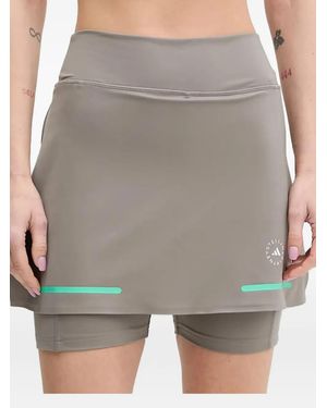 adidas By Stella McCartney Zip-Pocket Tennis Skirt - Grey