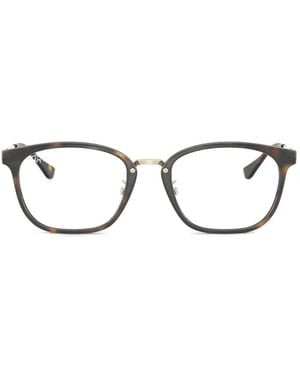 Ray-Ban Brille Mit Eckigem Gestell - Schwarz