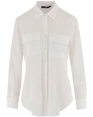 F.it Flap-Pocket Buttoned Shirt - White