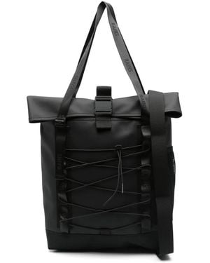 Rains Trail Rolltop ハンドバッグ - ブラック