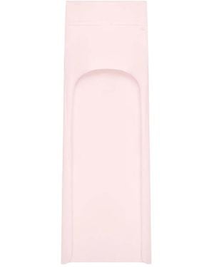 Courreges Midirock Mit Logo - Pink