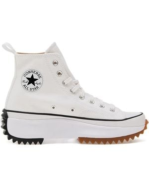 Converse Run Star Hike Hi Trainers - White