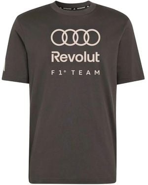 adidas Audi Revolut F1 Team Dna Graphic T-Shirt - Black