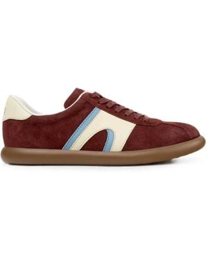 Camper Pelotas Soller Nubuck Leather Sneakers - Brown