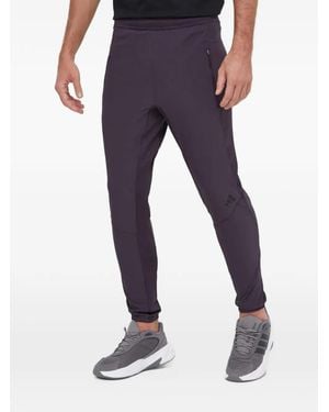 adidas Logo-Print Track Pants - Blue