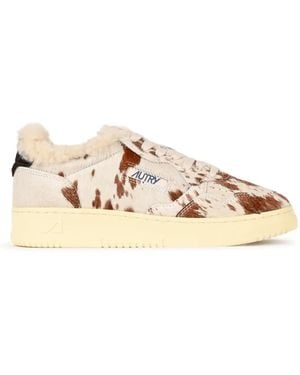 Autry Medalist Low Sneakers - Natur