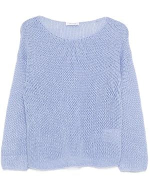 Philo-Sofie Cashmere Jersey de canalé - Azul