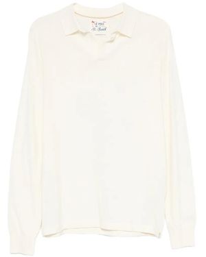 MC2 Saint Barth Long-Sleeves T-Shirt - White