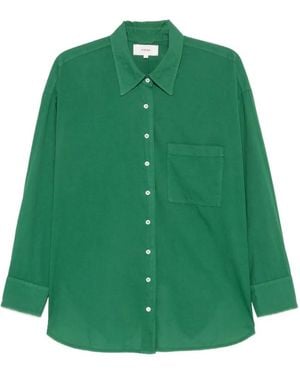 Xirena Chest-Pocket Button-Up Shirt - Green