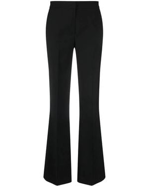 Blanca Vita Pantalon Évasé À Taille Haute - Noir
