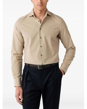 Hackett Buttoned Shirt - Blue