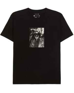 Osklen Graphic-Print Crew-Neck T-Shirt - Black