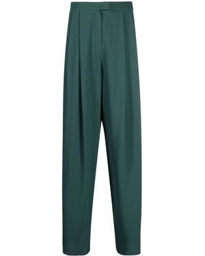 Emporio Armani Tapered-Leg Pants - Green