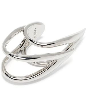 Mugler V リング - ホワイト