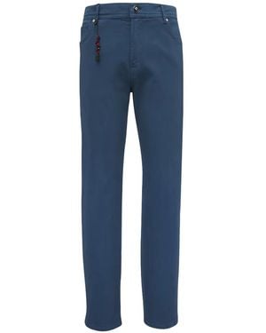 Marco Pescarolo Casual Trousers - Blue