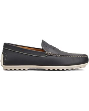 Tod's City Gommino 76 L Penny-Bar Loafers - Gray