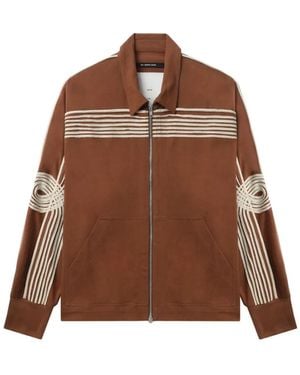 Song For The Mute Root Wood Shirt Jacket - Brown