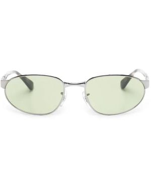 Ray-Ban Sonnenbrille Mit Ovalem Gestell - Mettallic