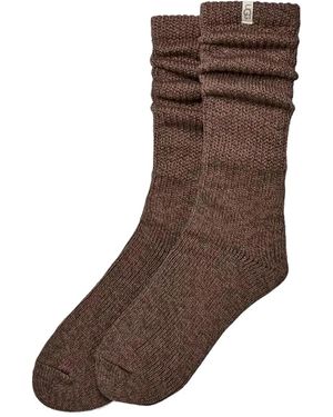 UGG Slouchy Tyla Socks - Brown