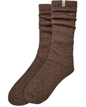 UGG Slouchy Tyla Socks - Brown