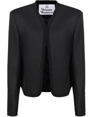 Vivienne Westwood Giacca Crop - Nero