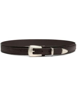 Lemaire Minimal Western Gürtel - Weiß