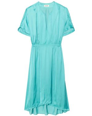 Zadig & Voltaire Riaz Midi Dress - Blue