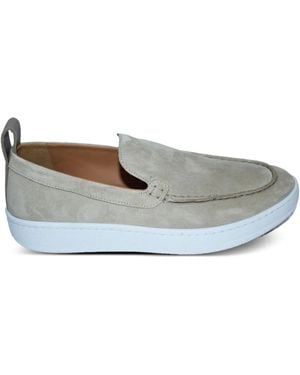 Lanvin Loafer aus Wildleder - Grau
