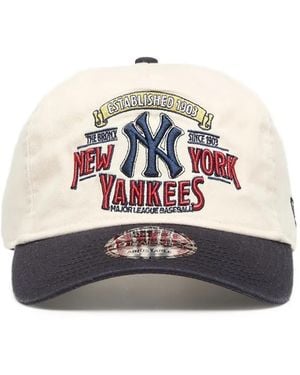 KTZ 19Twenty Mlb New York Yankees Embroidered Cap - White
