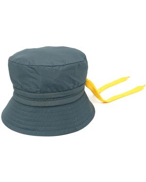 Craig Green Drawstring-Fastened Bucket Hat - Blue