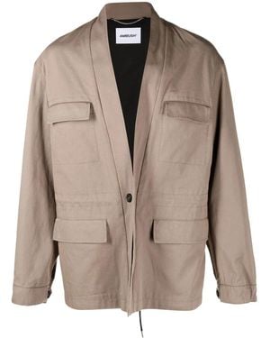Ambush Giacca Con Scollo A V - Marrone