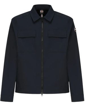 Colmar Double-Slider Zip Pockets Jacket - Blue