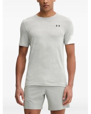 Under Armour Vanish Elite Logo-Print Short-Sleeve T-Shirt - Grey