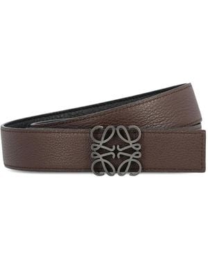 Loewe Strukturierter Anagram Gürtel - Braun