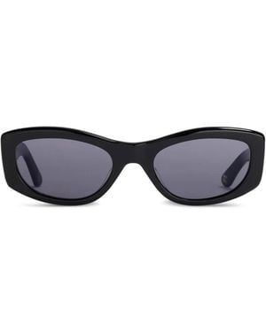 Ganni X Ace & Tate Lunettes De Soleil Lana - Noir
