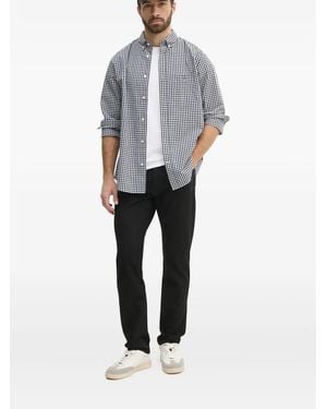Emporio Armani ロゴパッチ ジーンズ - グレー