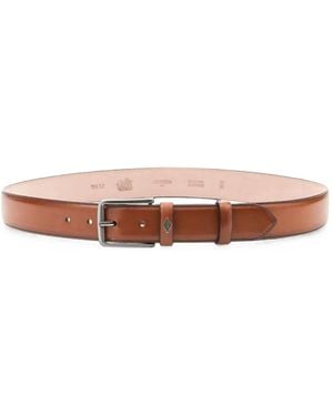 Lottusse Belt Buckle-Fastening Leather Belt - Pink