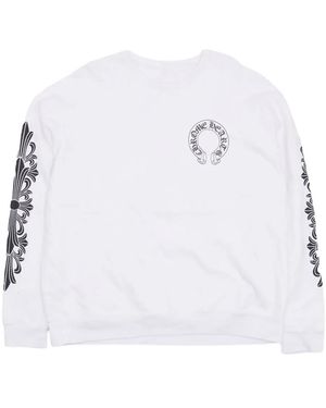 Chrome Hearts Felpa Girocollo - Bianco