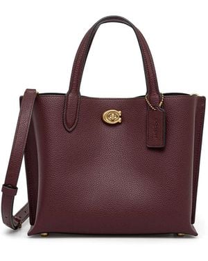 COACH Willow 25 Tote Bag - Purple