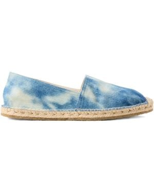 RRL Tie-Dye Espadrilles - Blue
