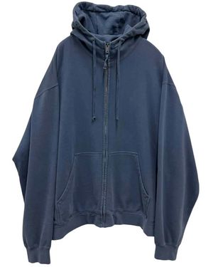 Maison Margiela Zip-Up Hoodie - Blue