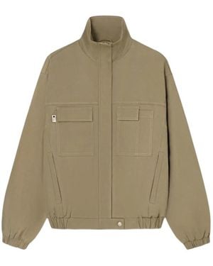 Carrera Chaqueta Barrau Con Cremallera - Neutro