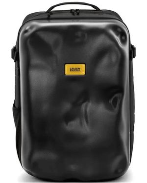 Crash Baggage Iconic 2.0 Logo-Detail Backpack - Black
