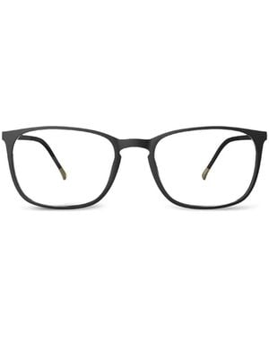 Silhouette Lunettes De Vue À Monture Carrée - Noir