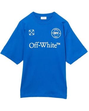 Off-White c/o Virgil Abloh Arrow-Print T-Shirt - Blue